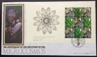 GB Benham 2003 DX30 DNA Microcosmos Prestige Booklet Pane 1 on First Day Cover