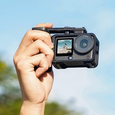 For DJI OSMO ACTION 6 Street Grip Vlog Holder Photography Handle