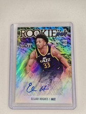 2020-21 Panini Hoops - Elijah Hughes RC Auto - Utah Jazz NBA