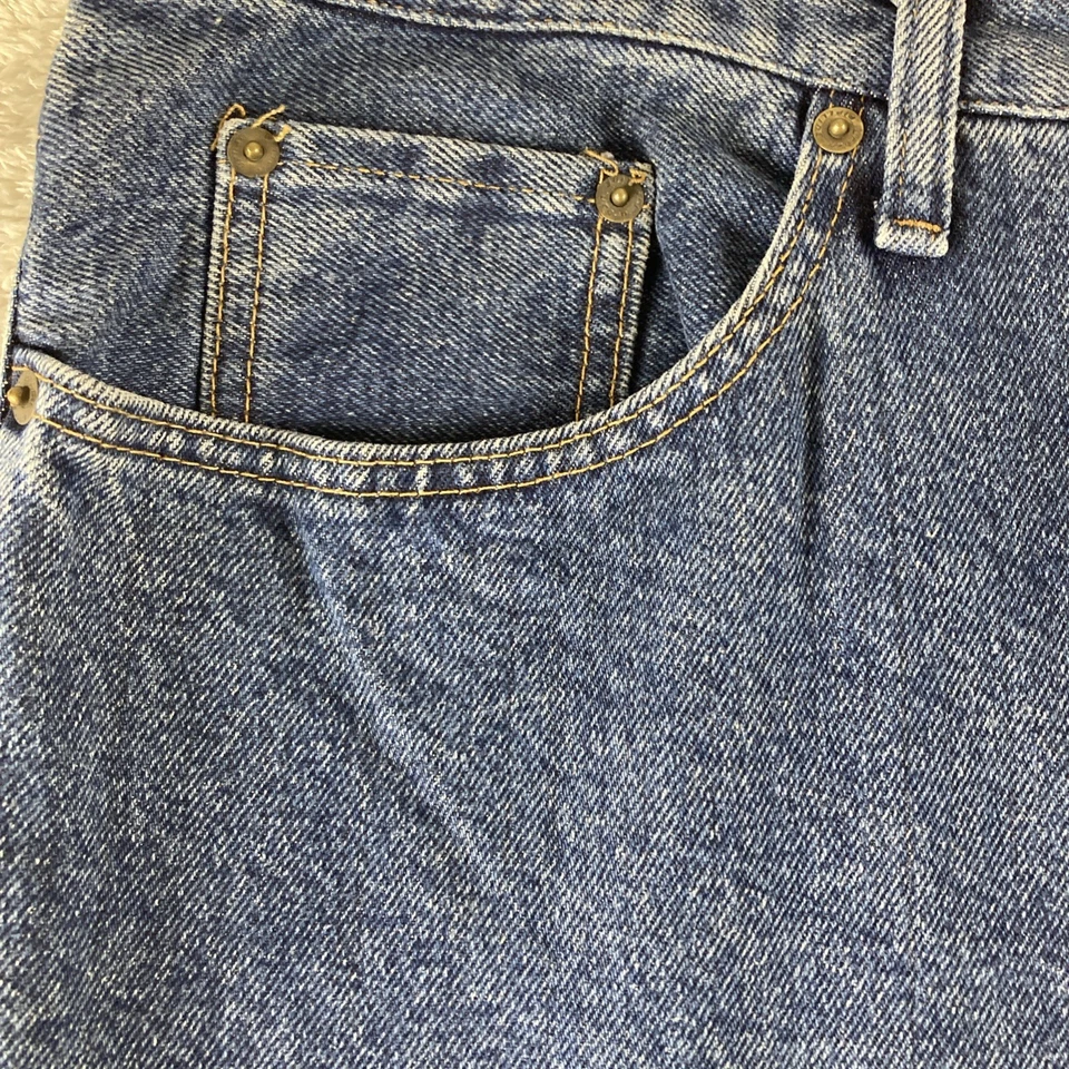 Urban Up Pipeline 牛仔裤男式标签尺寸 40 X 32 宽鬆版型直筒 Y2K — 第 3/4 张图片