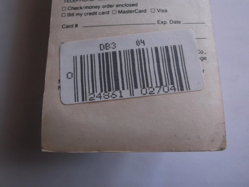 Antiguo Buceo Bagley Hecho en EE. UU. B3 DB3 04 Negro sobre Blanco Foto 3 de 4