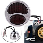 LED Tail Light Duolamp Lamp Red For Ford Model A 1928-1931 Harley Chopper Bobber