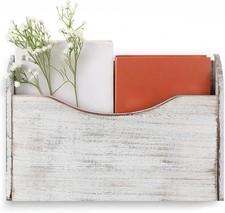 Wooden Wall Hanging Magazine Holder File Orga...