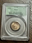 1859 Indian Head Cent Penny PGCS MS63 OGH Old Green Holder Gem BU 1c Coin (1318)