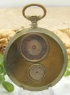 Large Antique rare double dial Gents pocket watch Swiss Made 55.5mm for repair