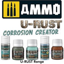 U-RUST Corrosion Creator Range RUST EFFECTS Weathering AMMO by Mig Jimenez
