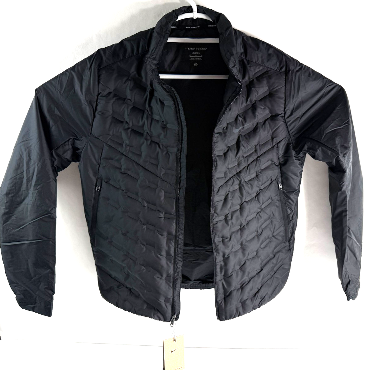 Nike Therma-FIT ADV AeroLoft Repel Down Running Jacket Black
