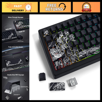 SDYZ XVX Shine Through Keycaps - Double Shot PBT Keycaps 60 65 75 100 Percent, S