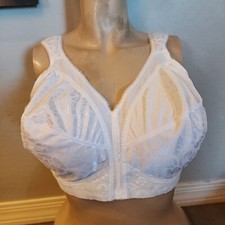 Playtex Bra 48C White Wireless Unlined 4693