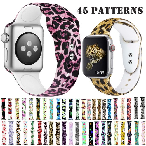 Replacement Silicone Sports Strap Band For Apple Watch Series 654321 38/40 42/44 - Picture 2 of 130