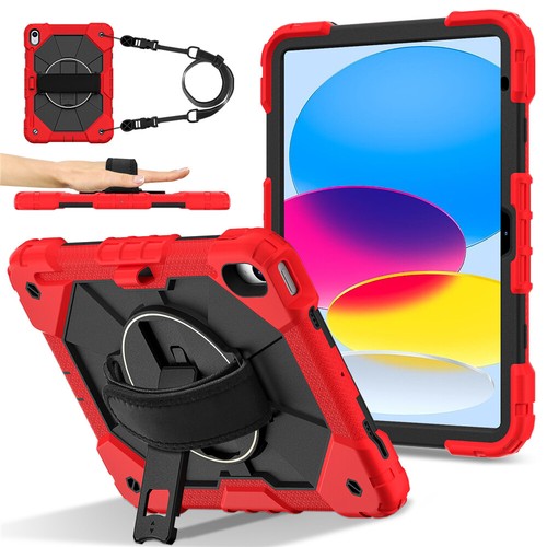 Für iPad 5/6/7/8/9/10/11. Gen A16 2025 Starkstrapaz Stoßdämpf Etui Ständer Case - Bild 34 von 122
