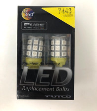 Putco Premium LED Replacement Bulbs 237443A AMBER 7443 LED Bulb NEW
