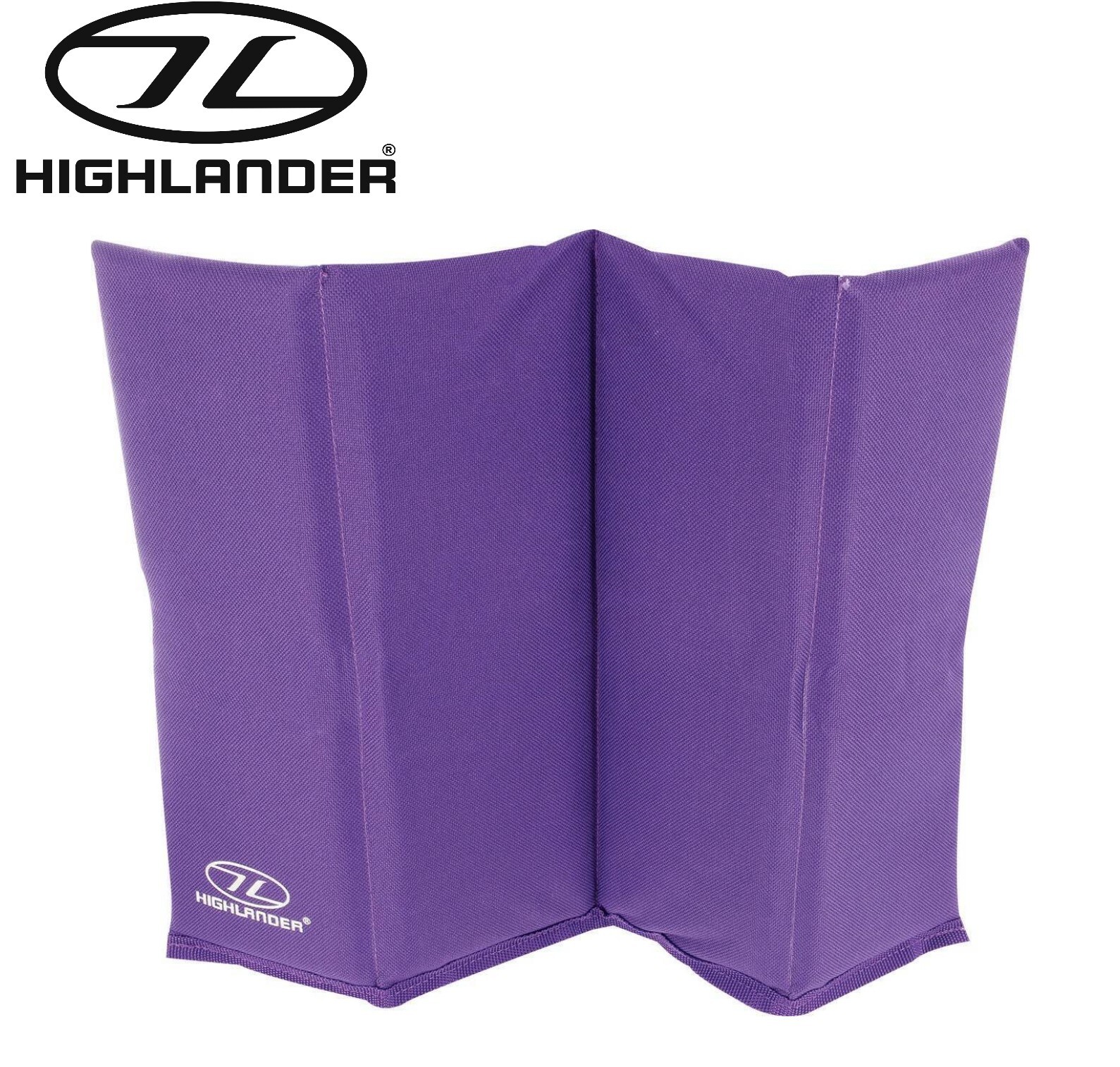 Highlander Folding Padded Sit Mat Hiking Walking Camping Backpacking Purple