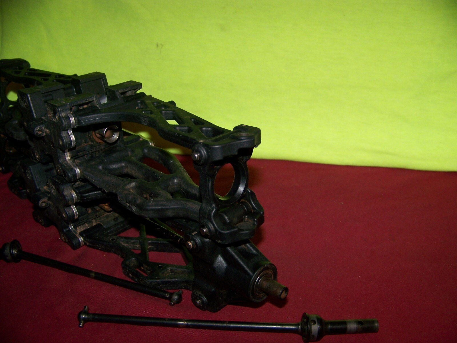 losi lst diffs gear box knuckles cvd bones rpm front arms rc monster