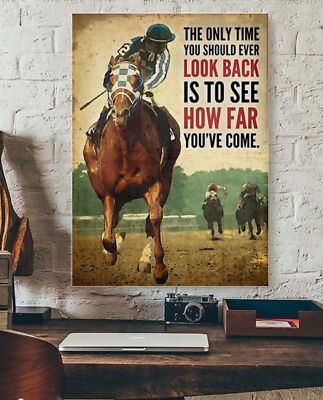 Retro Horse Racing Secretariat The Only Time You Should Ever Look Back Is To ...