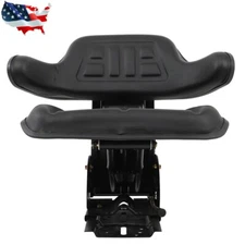 Black Tractor Suspension Seat For Massey Ferguson 180 185 235 240 245 250 254