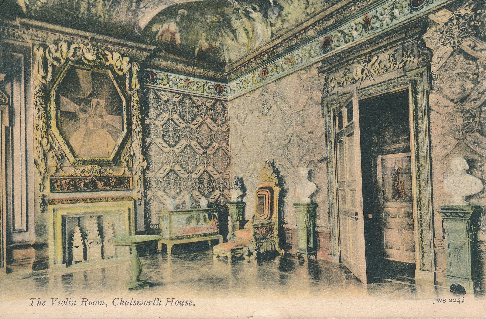 PC67226 The Violin Room. Chatsworth House. JWS 2243 eBay