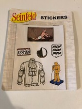 Culturefly Seinfeld Sticker Sheets 4 Pack NIP