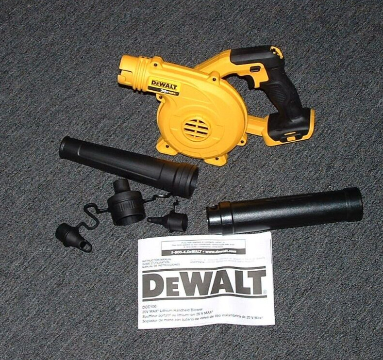 Dewalt DCE100 B 20V Cordless Jobsite   Blower / Sweeper 20 Volt max  Compact