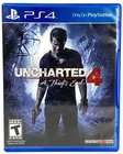 PS4 Uncharted 4: A Thief's End (Sony PlayStation 4, 2016)