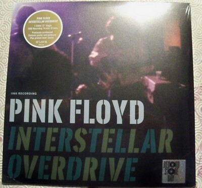 PINK FLOYD ''INTERSTELLAR OVERDRIVE'' 12'' RSD 2017 UNREALASED 1966 RECORDING 14.57