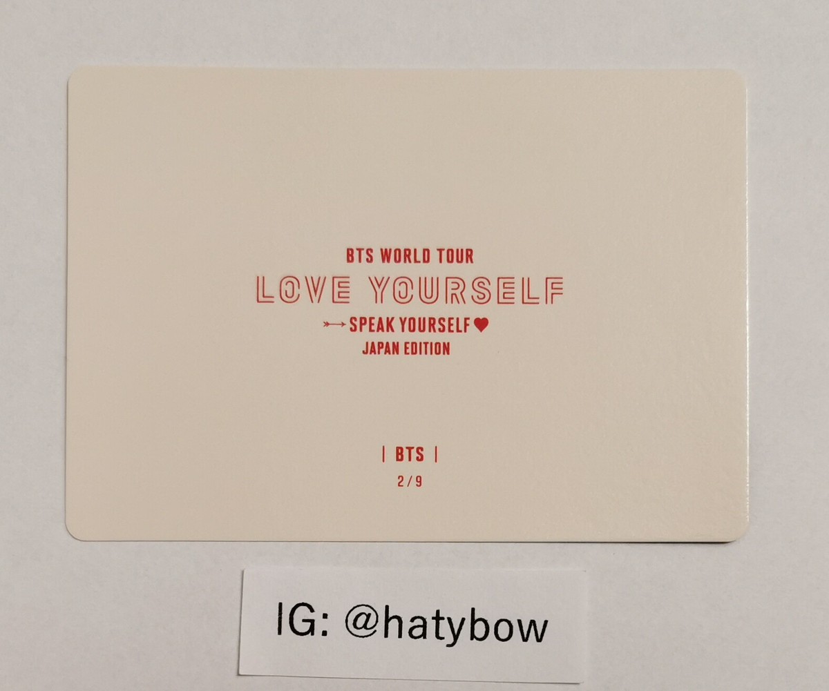 BTS Jungkook Yoongi Suga OFFICIAL Speak Yourself Japan