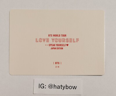 ミュージック BTS  speakyourself  JapanEdition BTS – BTS World Tour 'Love Yourself: Speak Yourself' ～Japan