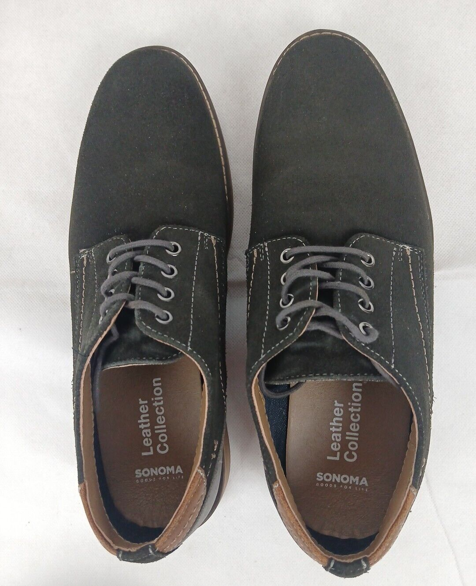 Sonoma Leather Collection Men\'s Gray Suede Shoes Size 10.5. Men main image 2