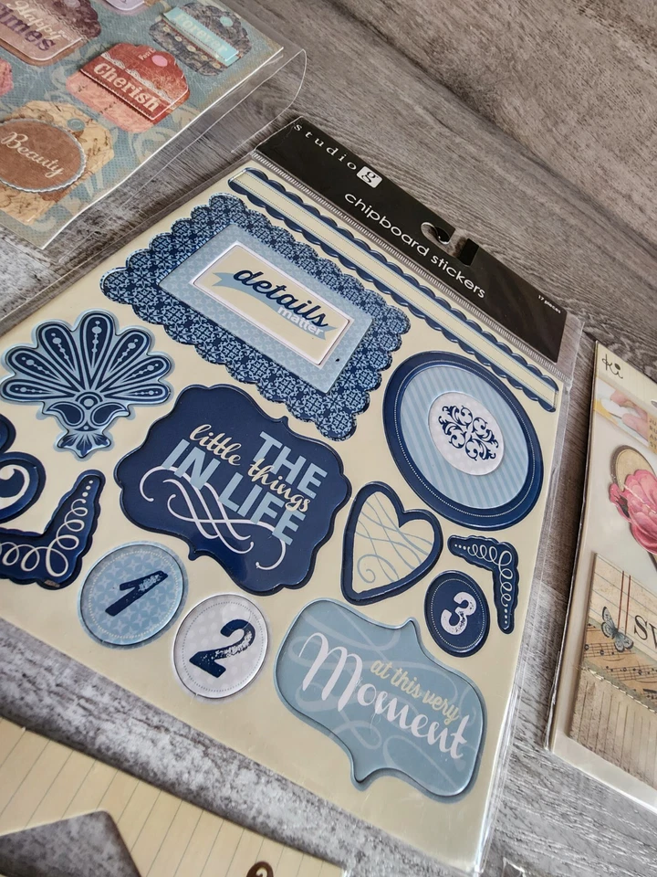 Scrapbook Stickers LOT -  Love Family Phrases Emphora 3D Retired - NEW #34 - Image 3 of 4