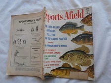 SPORTS AFIELD  Magazine-APRIL,1964-CATCH PANFISH--GARCIA MITCHELL REELS