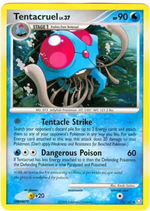 Pokemon Legends Awakened Card - Tentacruel 75/146