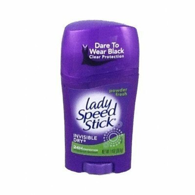 Lady Speed Stick Antiperspirant Deodorant Invisible Powder Fresh 1.4oz 6 Pack