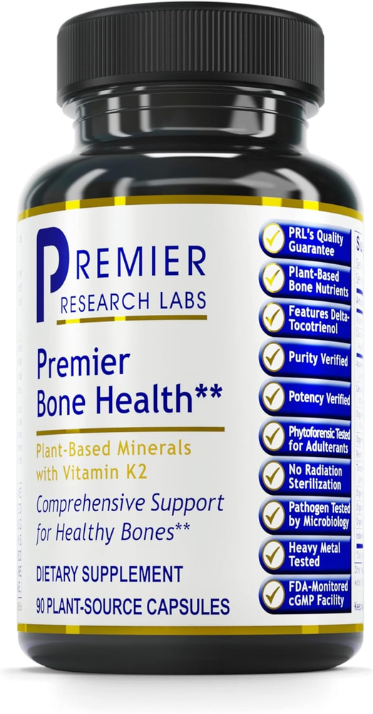 Premier Bone Health - Bone Health Vitamins, Bone Strength Supplement for Women &