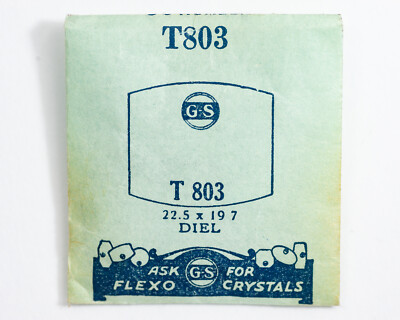 Original NOS G-S ''T'' Wristwatch Crystals - Many Variations Available!