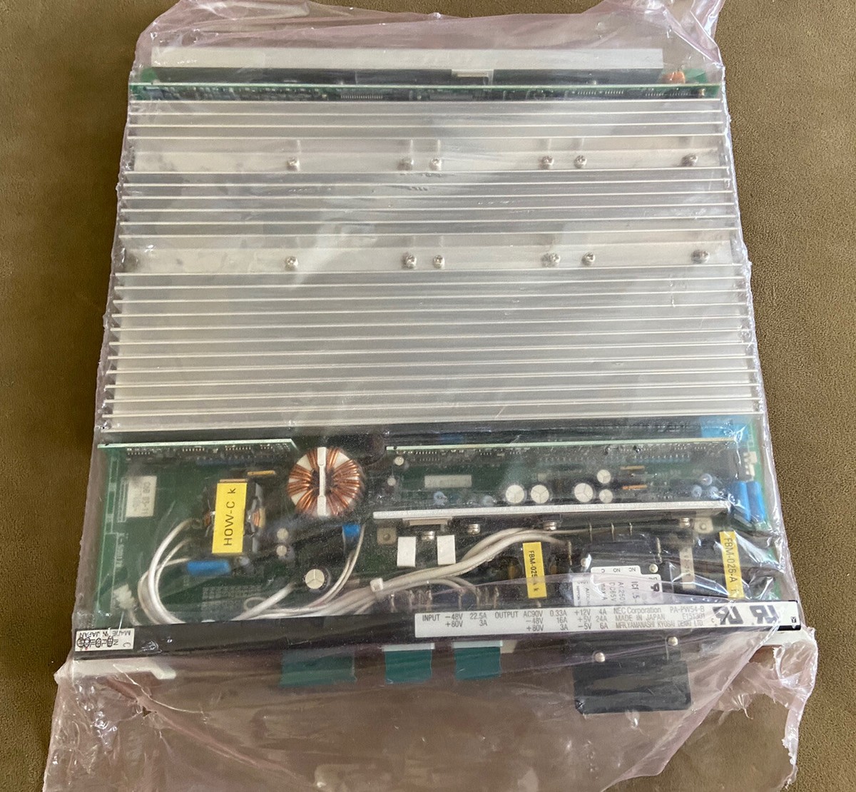 NEC NEAX 2400 IMS PA-PW54-B Power Supply Circuit Card