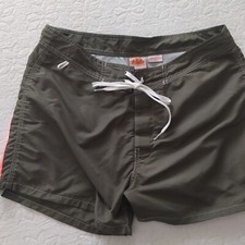 SUNDEK Costume Uomo Verde Militare Retina Slip Boxer Taglia 32 / 46 ITA