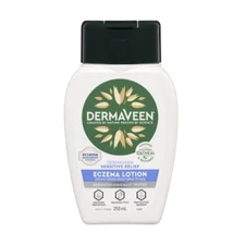 DermaVeen Sensitive Relief Eczema Lotion 250g soothes irritation, relieves itch