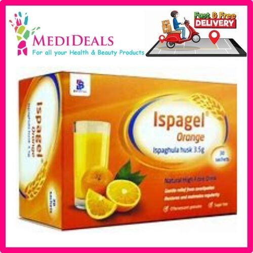 Ispagel Ispaghula Husk Orange Sachets - Constipation Relief Ispagel Ispaghula Husk Orange Sachets - Constipation Relief