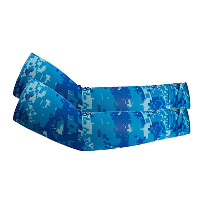 2pcs Sun Protection Sleeve Elastic Comfortable Anti-uv Sport Arm Sleeves Unisex
