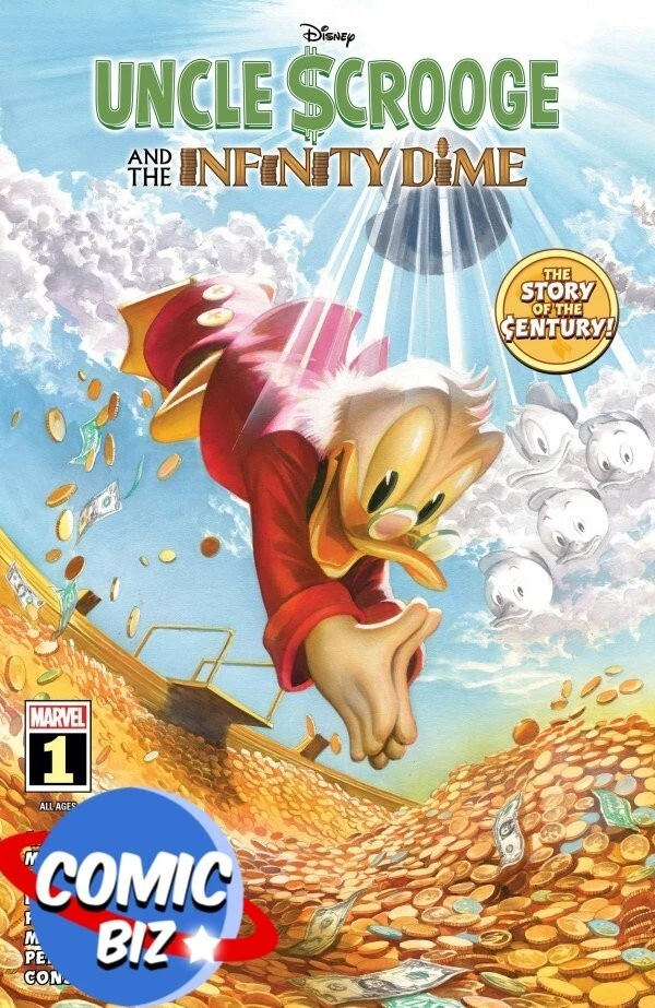 UNCLE SCROOGE INFINITY DIME #1 (2024) 1ST PRINTING MAIN COVER MARVEL