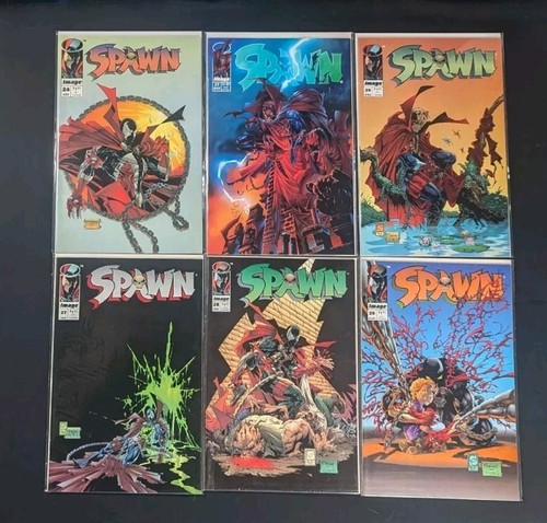 Spawn #1-100,101 Complete Set & Covers Gallery Book 1st Appearances Image 1992 - Picture 7 of 21