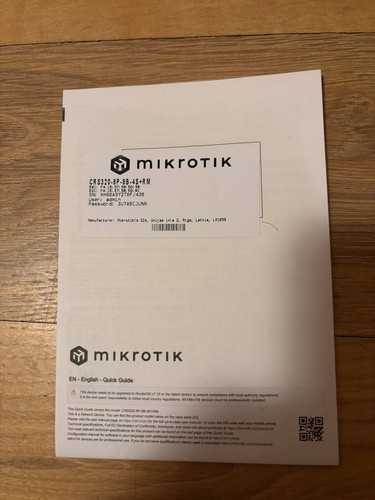 CRS320-8P-8B-4S+RM MikroTik high-power PoE++ switch - Picture 4 of 4