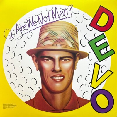 DEVO - Q: Are We Not Men A: We Are Devo - Vinyl (white vinyl LP) new and sealed