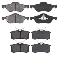 Set BeläGe Schuhe BremsbeläGe Vorne Und Hinten FüR Renault Wind (E4M)