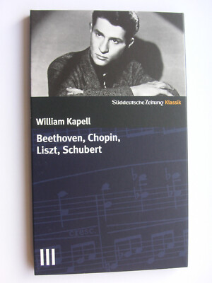 William Kapell - Beethoven, Chopin, Schubert, Liszt ... * SZ Joachim Kaiser * CD