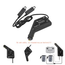 3 in1 Battery Car Charger DJI Mavic Air 2 Remote Control USB Output Charging Hub