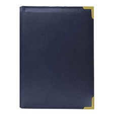 Pioneer SM-57 Brass Corner 5x7 Photo Album Navy Blue Same Shipping Any Qty 