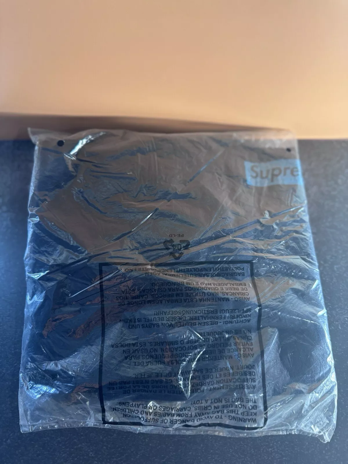 Tee shirt Supreme Spiral Marine Homme Taille Grand SS21 (tout neuf !)