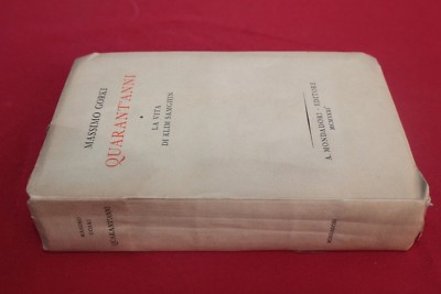 VIERZIG JAHRE DAS LEBEN VON KLIM SAMGHIN MAXIMUM GORKI MONDADORI