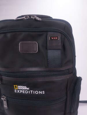 NWT TUMI ALPHA BRAVO KNOX Backpack Black Brown 222681HK2
